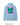 Front view of blue VLADI Comics sweatshirt by Art VLADI, inspired by pop art comic style.