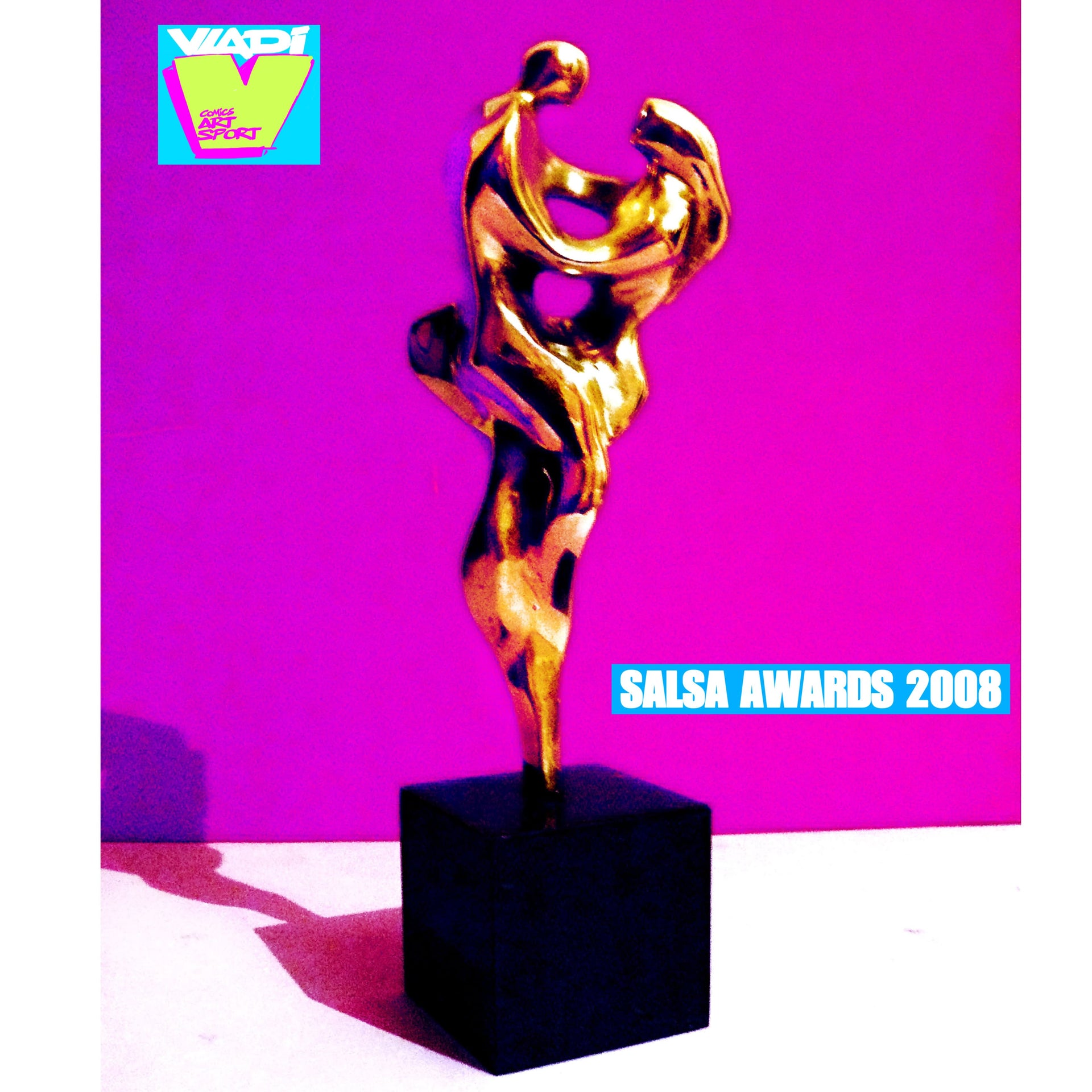 Art VLADI Sport Creates Luxuriously Polished Bronze Statues for the 2008 Annual Salsa Awards