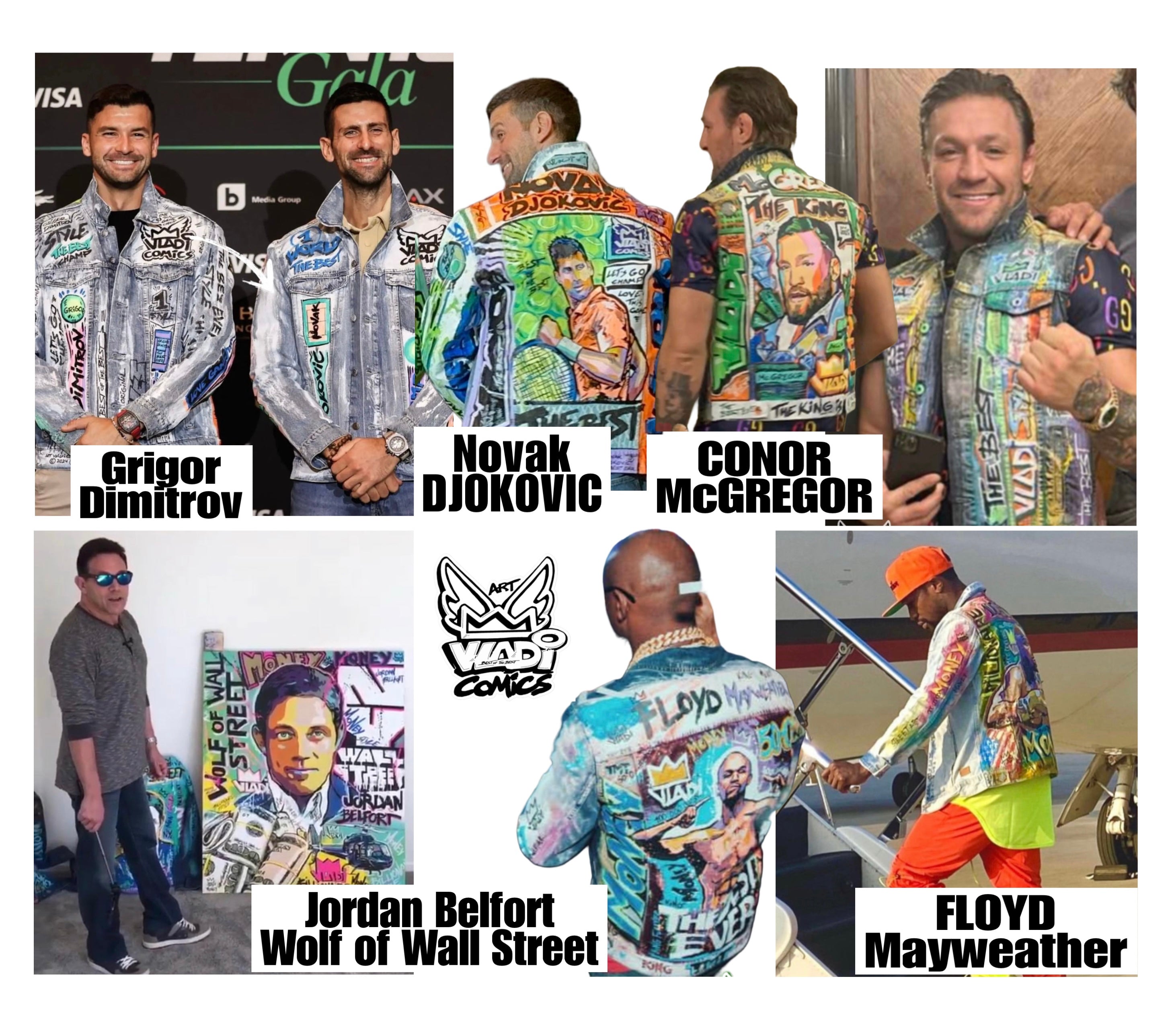 Art VLADI Biography | Pop Art Comics Visionary & Creator of Art-Sport Fusion